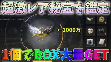 1個で1000万の価値がある超激レア秘宝を鑑定してBOX何個貰えるのか検証してみたｗｗペニンシュラ大脱走【荒野行動】#1242 Knives Out