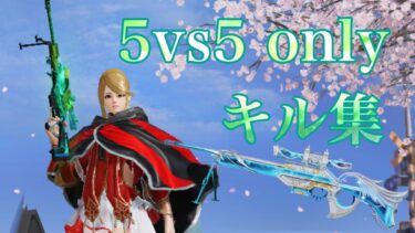 【荒野行動】5vs5 only キル集