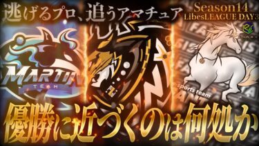 【荒野行動】LibesLEAGUE本戦 SEASON14 Day3 実況きゃん/解説皇帝