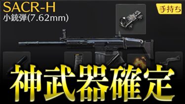 【荒野行動】アプデ後…新武器「スカーH」が強すぎるwww