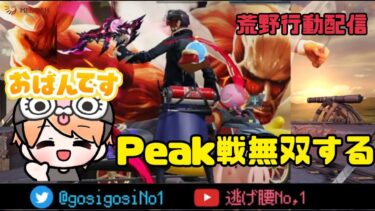 【荒野行動】久々に激戦区Peak戦いこーやー！【噂の縦型配信】