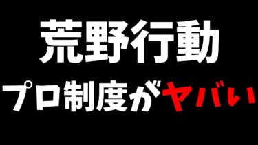 【荒野行動】プロ制度に大きな変更⁉荒野界隈のプロ達がざわついている…