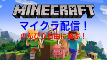 マイクラ配信！参加NG！適当にお散歩！