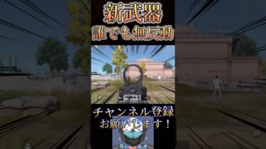 新武器が無反動すぎてやばいwww【荒野行動】