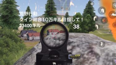 【荒野行動】クイン総合10万キル目指して！38【キル集】