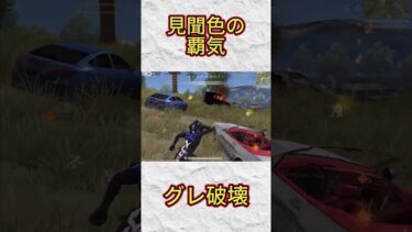 車で詰めてきた敵をグレで倒したら下品にしちゃった.. #荒野行動 #knivesout #荒野 #荒野行動キル集 #キル集 #youtubeshorts #tiktok #funny #shorts