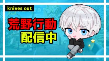 【荒野行動】最多キルKOを目指して嵐の半島ソロクイン！#419